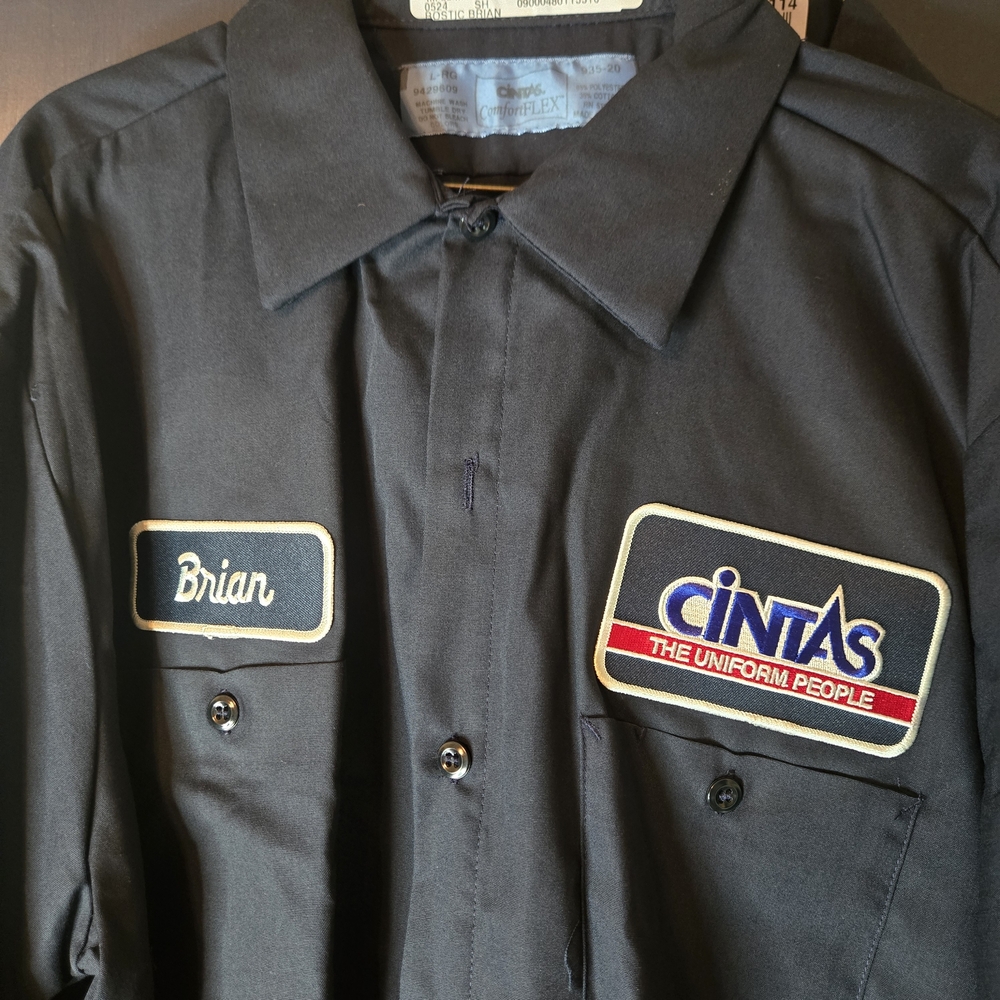 Set of 3 Cintas Comfort Flex Work Shirts - Picture 2 of 4
